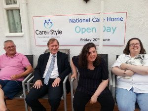 Sir David Amess MP visited a few years a go and said he was impressed with our services. 